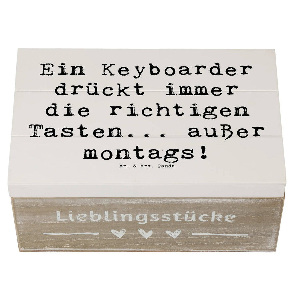 Holzkiste Spruch Keyboarder Fehler Holzkiste, Kiste, Schatzkiste, Truhe, Schatulle, XXL, Erinnerungsbox, Erinnerungskiste, Dekokiste, Aufbewahrungsbox, Geschenkbox, Geschenkdose, Instrumente, Geschenke Musiker, Musikliebhaber