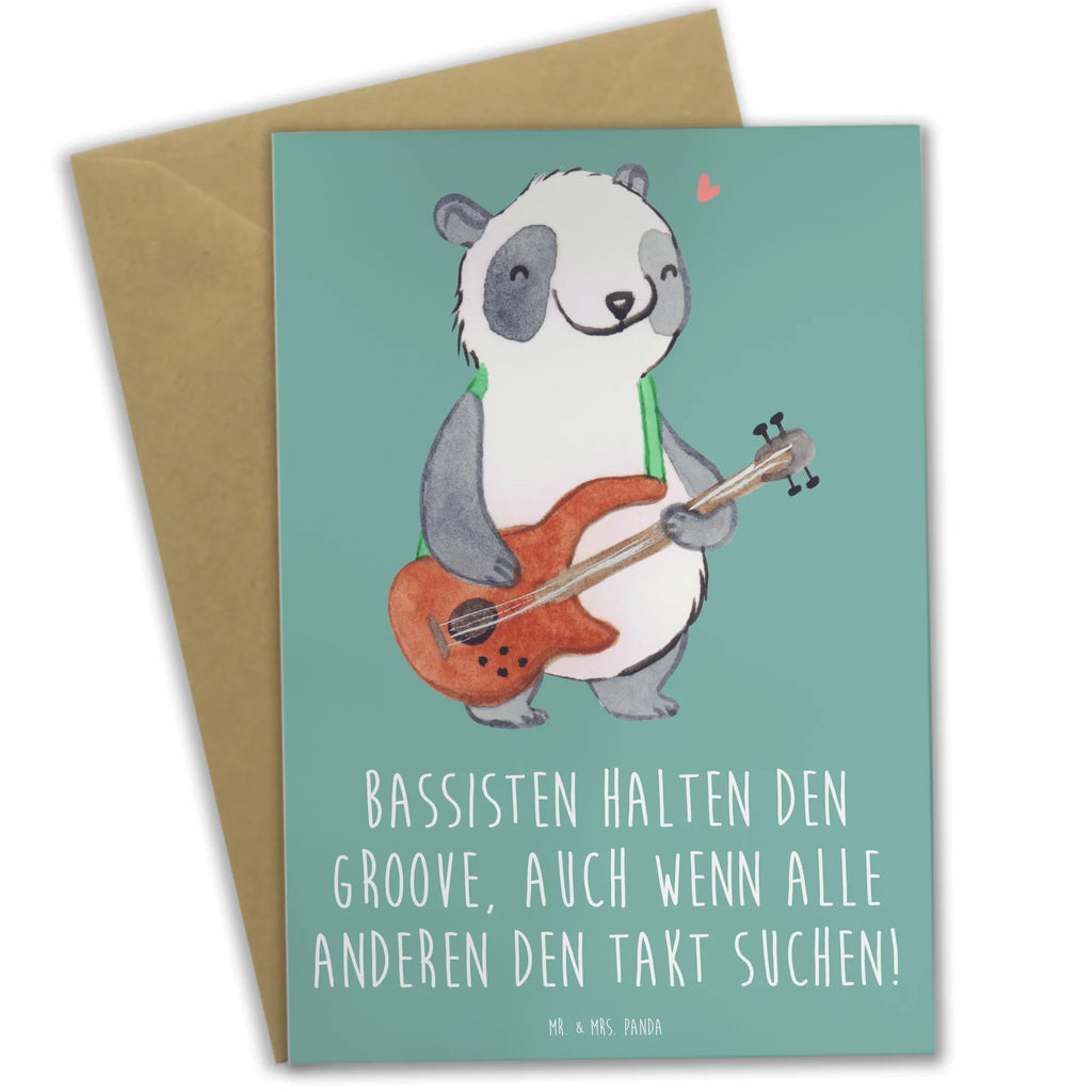 Grußkarte Bassgitarre Groove Grußkarte, Klappkarte, Einladungskarte, Glückwunschkarte, Hochzeitskarte, Geburtstagskarte, Karte, Ansichtskarten, Instrumente, Geschenke Musiker, Musikliebhaber