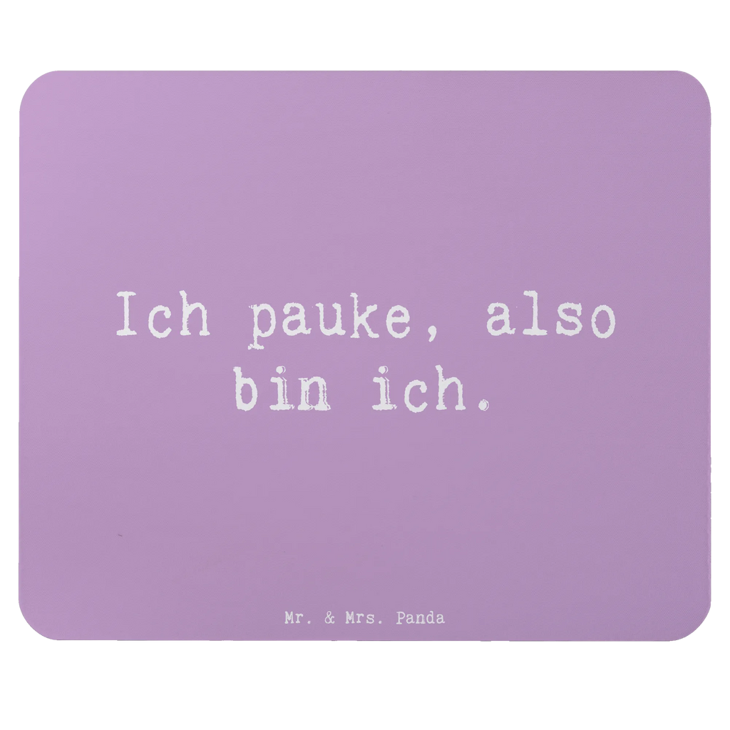 Mauspad Spruch Pauken Motivation