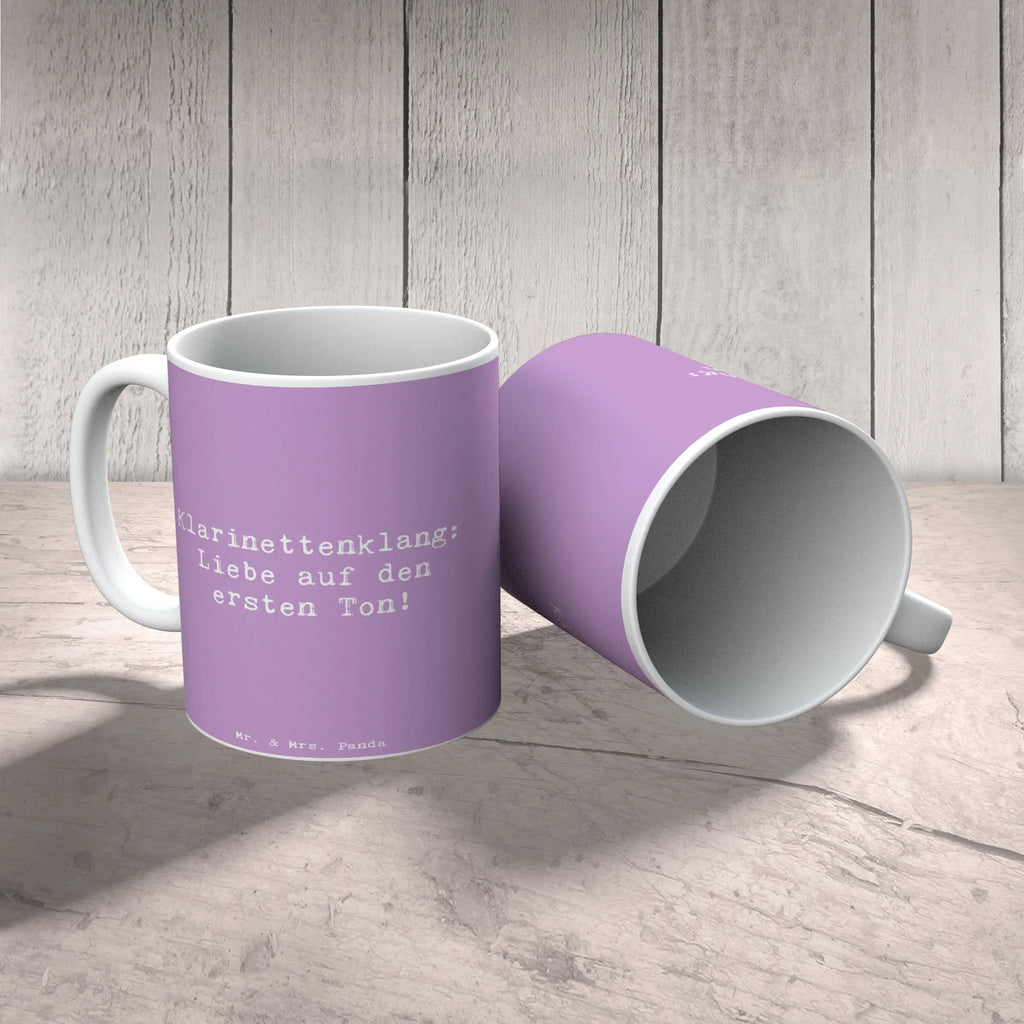 Tasse Klarinettenklang: Liebe auf den ersten Ton! Tasse, Kaffeetasse, Teetasse, Becher, Kaffeebecher, Teebecher, Keramiktasse, Porzellantasse, Büro Tasse, Geschenk Tasse, Tasse Sprüche, Tasse Motive, Kaffeetassen, Tasse bedrucken, Designer Tasse, Cappuccino Tassen, Schöne Teetassen, Instrumente, Geschenke Musiker, Musikliebhaber