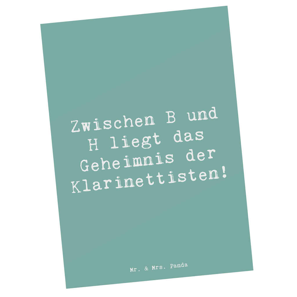 Postkarte Spruch Klarinette Geheimnis Postkarte, Karte, Geschenkkarte, Grußkarte, Einladung, Ansichtskarte, Geburtstagskarte, Einladungskarte, Dankeskarte, Ansichtskarten, Einladung Geburtstag, Einladungskarten Geburtstag, Instrumente, Geschenke Musiker, Musikliebhaber