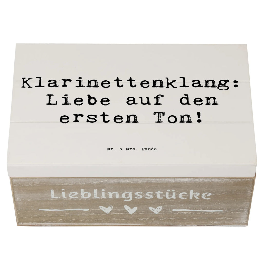 Holzkiste Spruch Klarinette Liebe Holzkiste, Kiste, Schatzkiste, Truhe, Schatulle, XXL, Erinnerungsbox, Erinnerungskiste, Dekokiste, Aufbewahrungsbox, Geschenkbox, Geschenkdose, Instrumente, Geschenke Musiker, Musikliebhaber