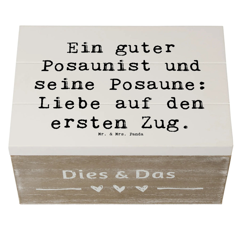 Holzkiste Spruch Posaune Liebe Holzkiste, Kiste, Schatzkiste, Truhe, Schatulle, XXL, Erinnerungsbox, Erinnerungskiste, Dekokiste, Aufbewahrungsbox, Geschenkbox, Geschenkdose, Instrumente, Geschenke Musiker, Musikliebhaber