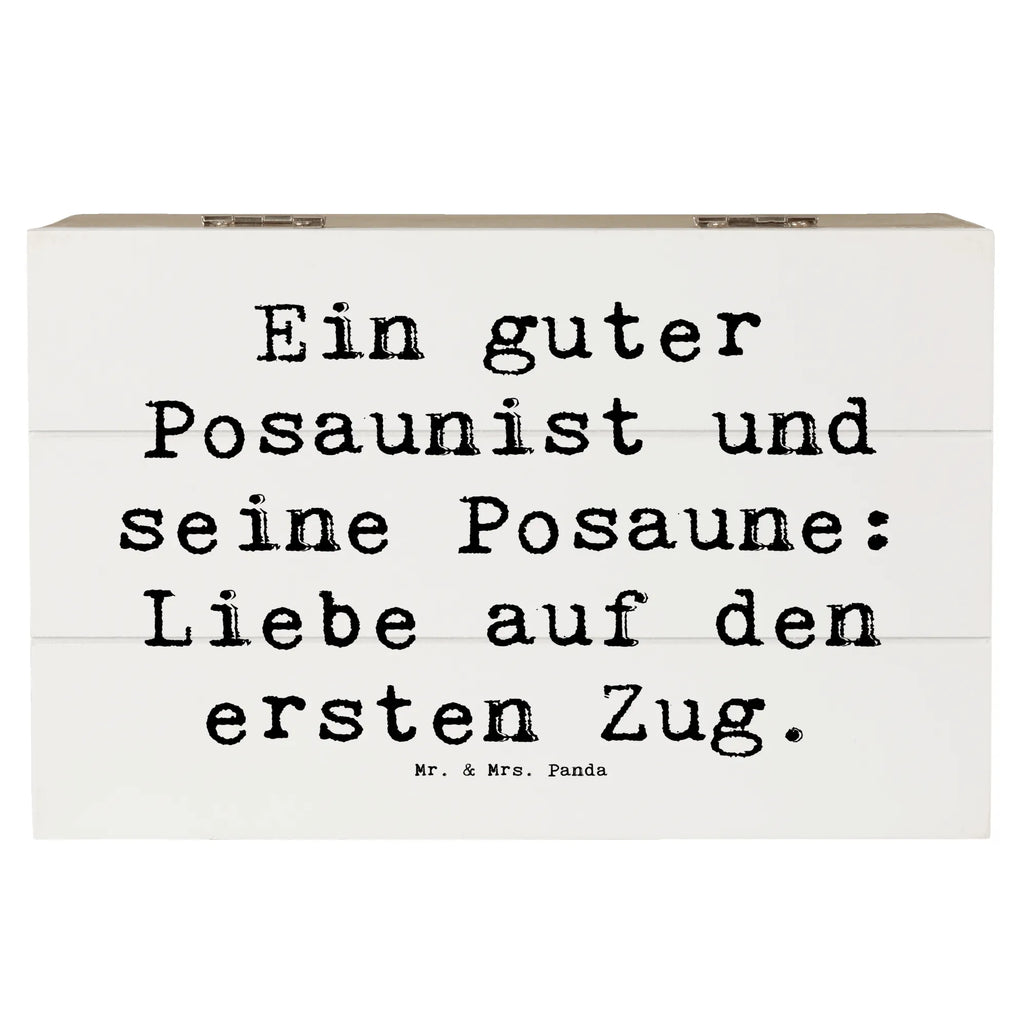 Holzkiste Spruch Posaune Liebe Holzkiste, Kiste, Schatzkiste, Truhe, Schatulle, XXL, Erinnerungsbox, Erinnerungskiste, Dekokiste, Aufbewahrungsbox, Geschenkbox, Geschenkdose, Instrumente, Geschenke Musiker, Musikliebhaber