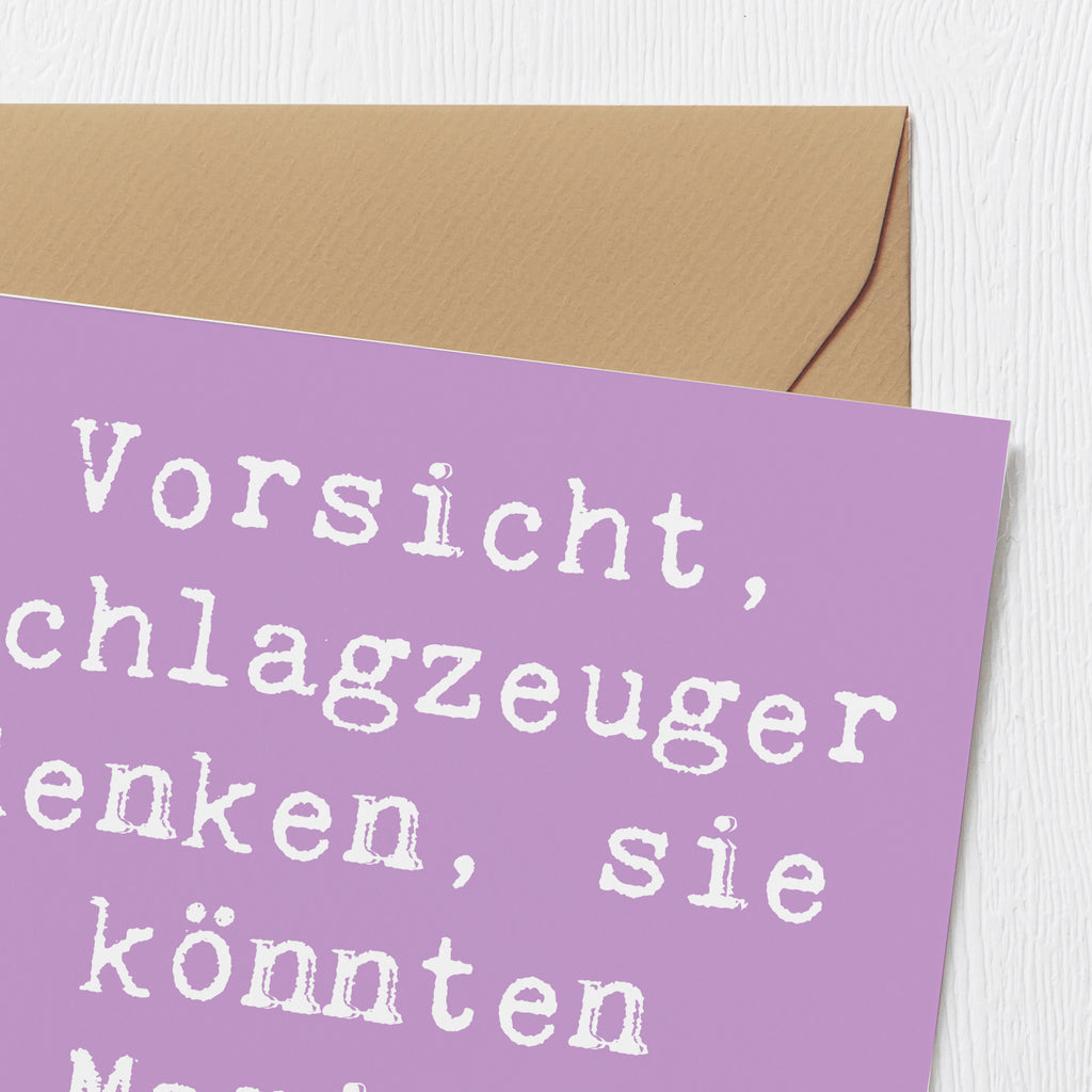 Deluxe Karte Spruch Marimba Humor Karte, Grußkarte, Klappkarte, Einladungskarte, Glückwunschkarte, Hochzeitskarte, Geburtstagskarte, Hochwertige Grußkarte, Hochwertige Klappkarte, Instrumente, Geschenke Musiker, Musikliebhaber