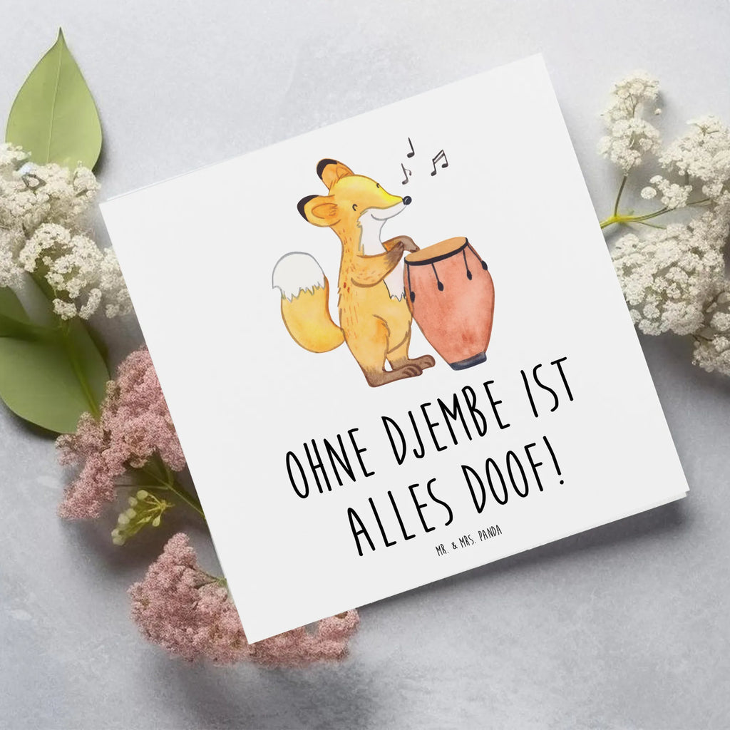 Deluxe Karte Djembe Freude Karte, Grußkarte, Klappkarte, Einladungskarte, Glückwunschkarte, Hochzeitskarte, Geburtstagskarte, Hochwertige Grußkarte, Hochwertige Klappkarte, Instrumente, Geschenke Musiker, Musikliebhaber