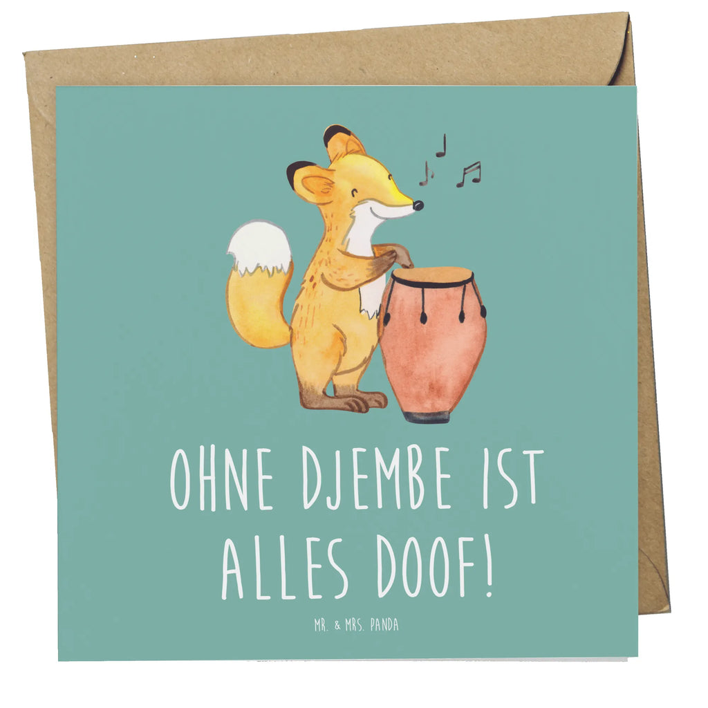 Deluxe Karte Djembe Freude Karte, Grußkarte, Klappkarte, Einladungskarte, Glückwunschkarte, Hochzeitskarte, Geburtstagskarte, Hochwertige Grußkarte, Hochwertige Klappkarte, Instrumente, Geschenke Musiker, Musikliebhaber