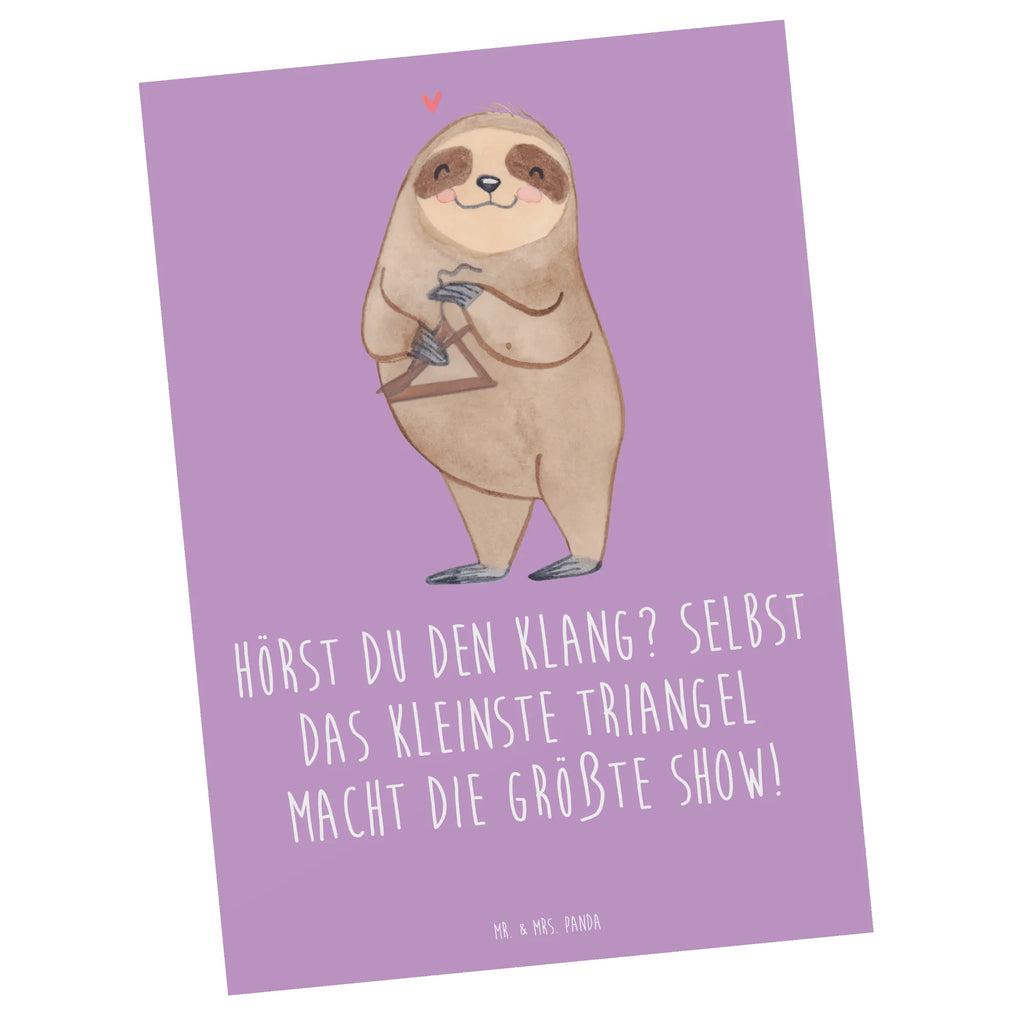 Postkarte Triangel Klang Postkarte, Karte, Geschenkkarte, Grußkarte, Einladung, Ansichtskarte, Geburtstagskarte, Einladungskarte, Dankeskarte, Ansichtskarten, Einladung Geburtstag, Einladungskarten Geburtstag, Instrumente, Geschenke Musiker, Musikliebhaber