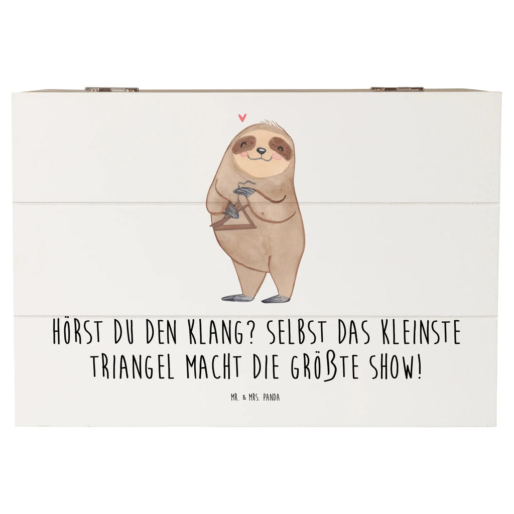 Holzkiste Triangel Klang Holzkiste, Kiste, Schatzkiste, Truhe, Schatulle, XXL, Erinnerungsbox, Erinnerungskiste, Dekokiste, Aufbewahrungsbox, Geschenkbox, Geschenkdose, Instrumente, Geschenke Musiker, Musikliebhaber