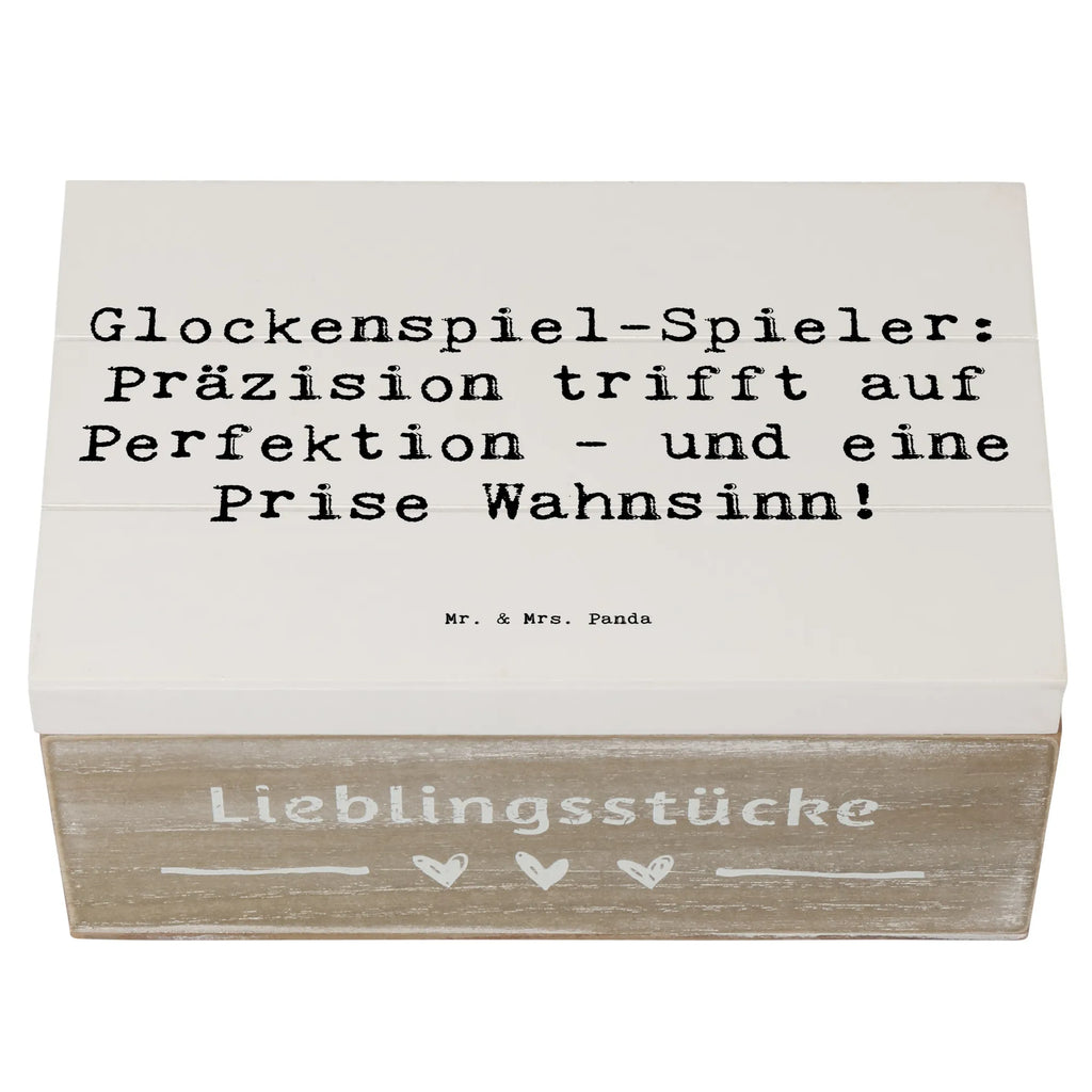 Holzkiste Spruch Glockenspiel Kultur Holzkiste, Kiste, Schatzkiste, Truhe, Schatulle, XXL, Erinnerungsbox, Erinnerungskiste, Dekokiste, Aufbewahrungsbox, Geschenkbox, Geschenkdose, Instrumente, Geschenke Musiker, Musikliebhaber