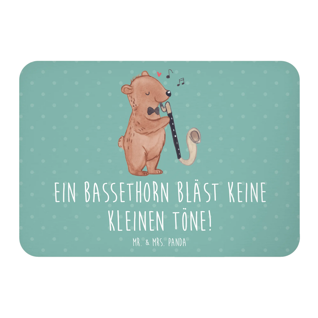 Magnet Ein Bassethorn bläst keine kleinen Töne! Kühlschrankmagnet, Pinnwandmagnet, Souvenir Magnet, Motivmagnete, Dekomagnet, Whiteboard Magnet, Notiz Magnet, Kühlschrank Dekoration, Instrumente, Geschenke Musiker, Musikliebhaber