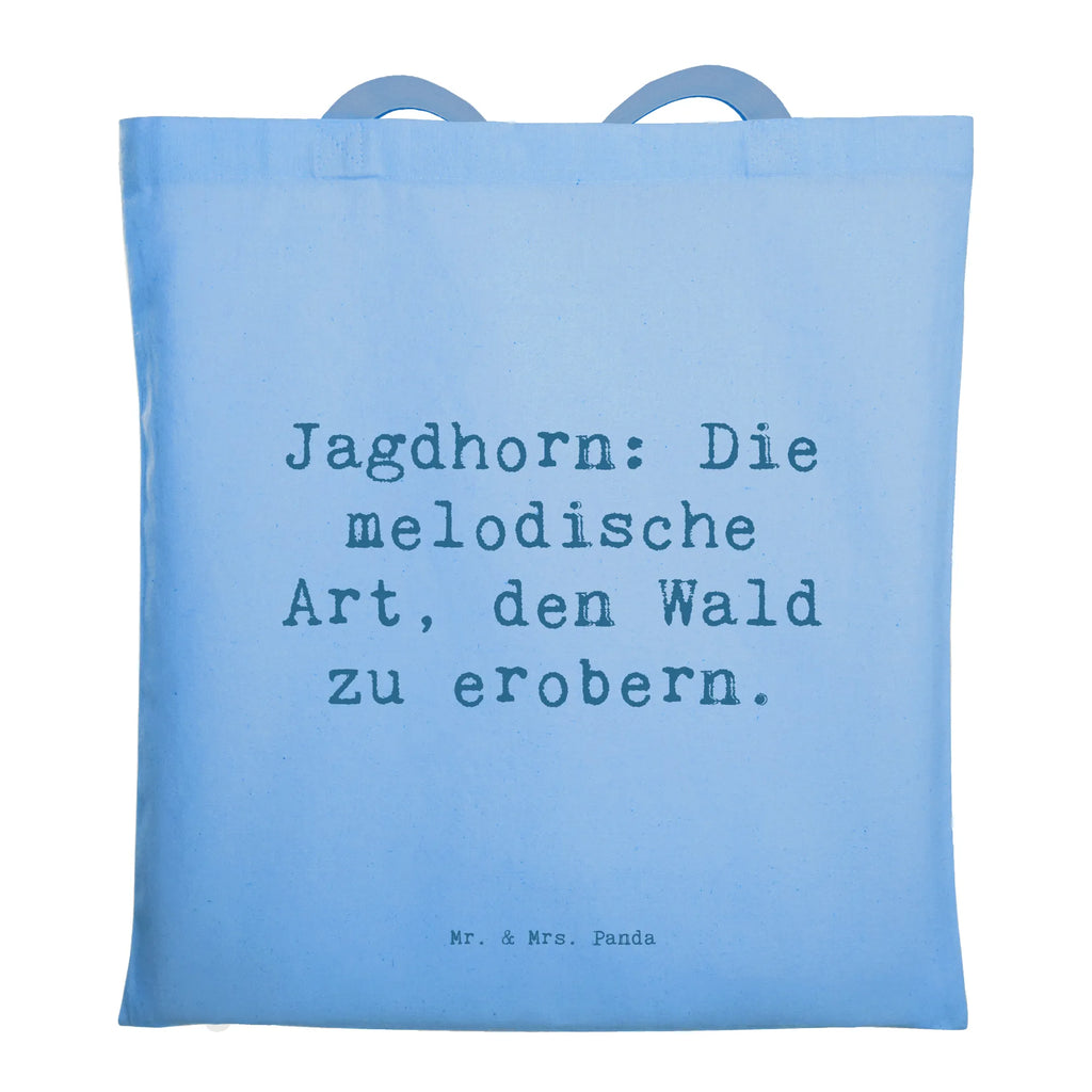 Tragetasche Spruch Jagdhorn Magie Beuteltasche, Beutel, Einkaufstasche, Jutebeutel, Stoffbeutel, Tasche, Shopper, Umhängetasche, Strandtasche, Schultertasche, Stofftasche, Tragetasche, Badetasche, Jutetasche, Einkaufstüte, Laptoptasche, Instrumente, Geschenke Musiker, Musikliebhaber