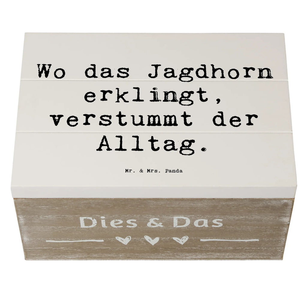 Holzkiste Spruch Jagdhorn Melodie Holzkiste, Kiste, Schatzkiste, Truhe, Schatulle, XXL, Erinnerungsbox, Erinnerungskiste, Dekokiste, Aufbewahrungsbox, Geschenkbox, Geschenkdose, Instrumente, Geschenke Musiker, Musikliebhaber