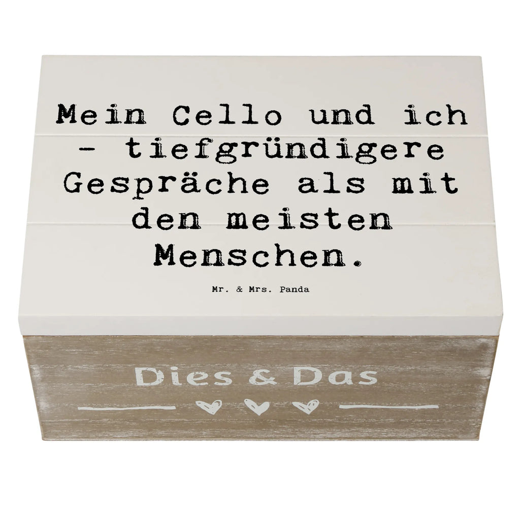 Holzkiste Spruch Violoncello Gespräche Holzkiste, Kiste, Schatzkiste, Truhe, Schatulle, XXL, Erinnerungsbox, Erinnerungskiste, Dekokiste, Aufbewahrungsbox, Geschenkbox, Geschenkdose, Instrumente, Geschenke Musiker, Musikliebhaber