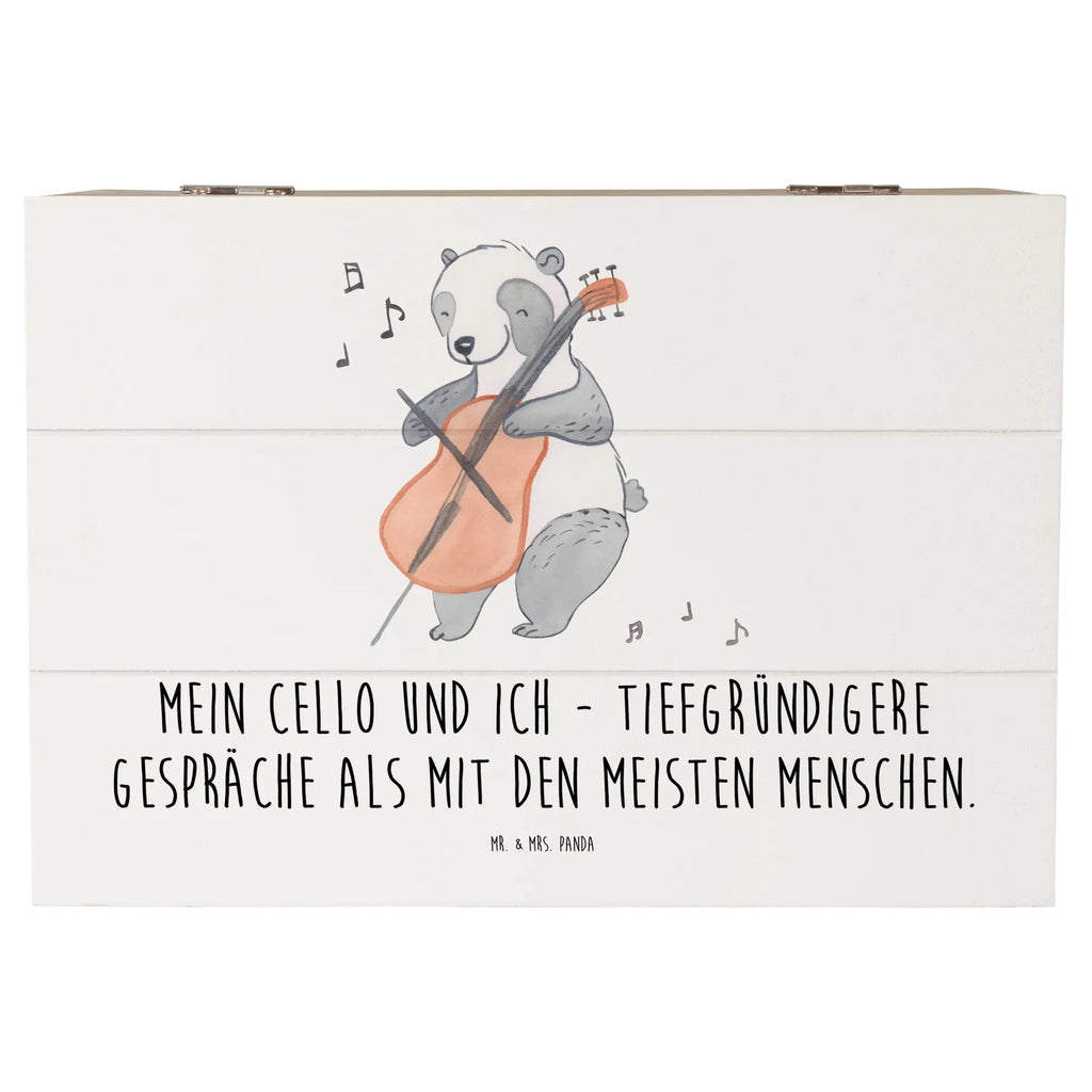 Holzkiste Violoncello Gespräche Holzkiste, Kiste, Schatzkiste, Truhe, Schatulle, XXL, Erinnerungsbox, Erinnerungskiste, Dekokiste, Aufbewahrungsbox, Geschenkbox, Geschenkdose, Instrumente, Geschenke Musiker, Musikliebhaber