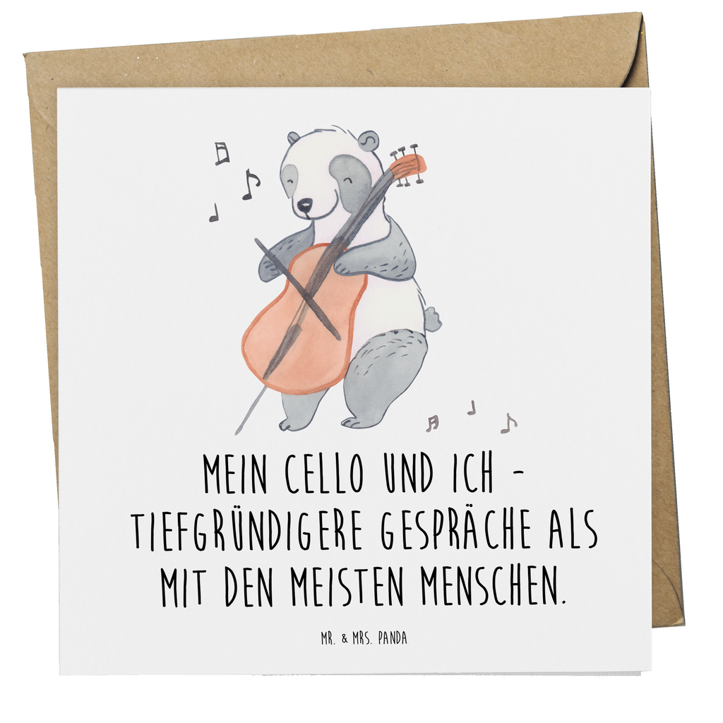 Deluxe Karte Violoncello Gespräche Karte, Grußkarte, Klappkarte, Einladungskarte, Glückwunschkarte, Hochzeitskarte, Geburtstagskarte, Hochwertige Grußkarte, Hochwertige Klappkarte, Instrumente, Geschenke Musiker, Musikliebhaber