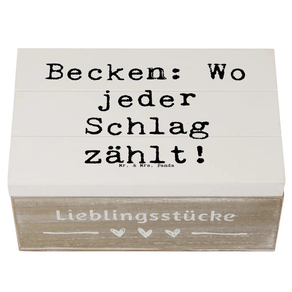 Holzkiste Spruch Becken Holzkiste, Kiste, Schatzkiste, Truhe, Schatulle, XXL, Erinnerungsbox, Erinnerungskiste, Dekokiste, Aufbewahrungsbox, Geschenkbox, Geschenkdose, Instrumente, Geschenke Musiker, Musikliebhaber