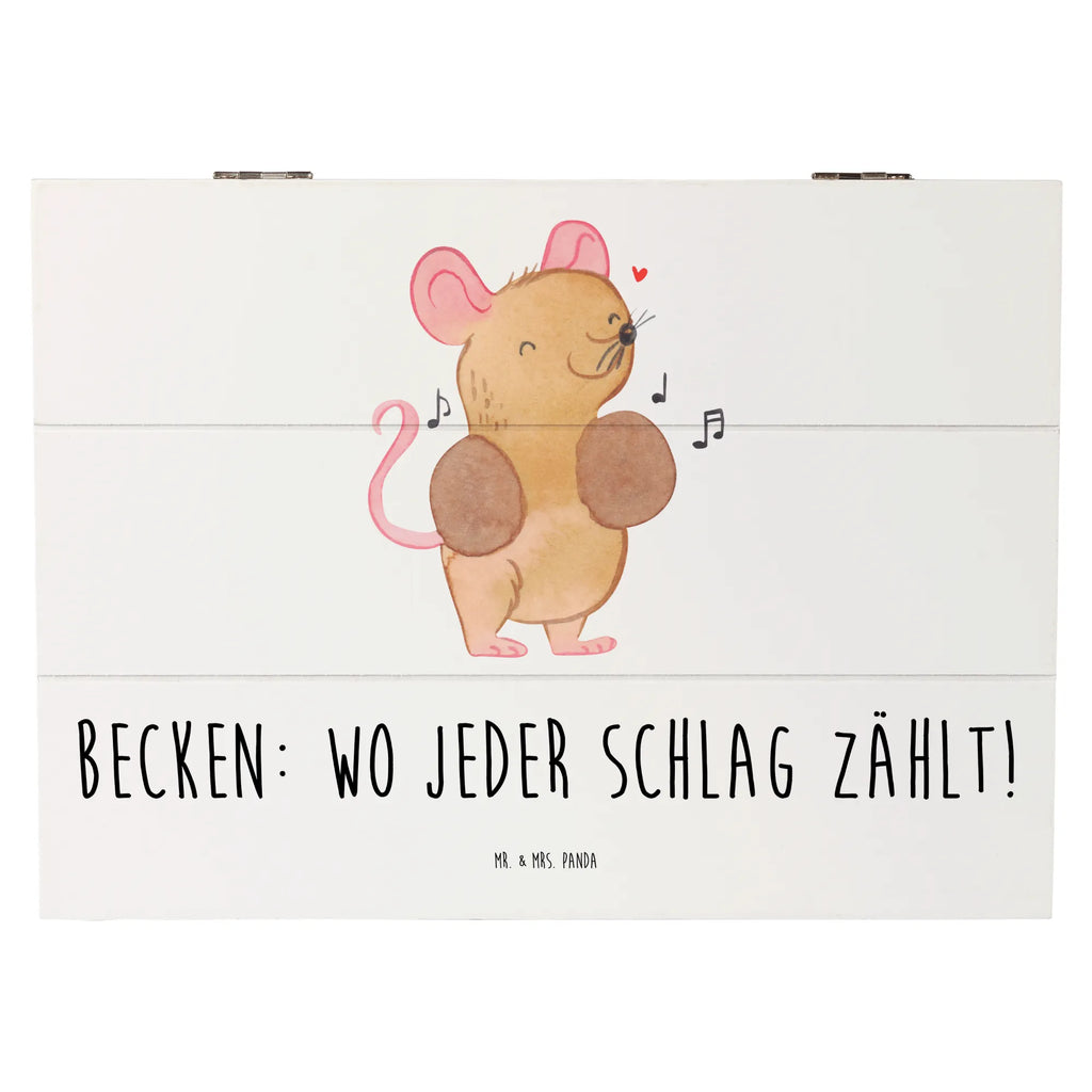 Holzkiste Becken Holzkiste, Kiste, Schatzkiste, Truhe, Schatulle, XXL, Erinnerungsbox, Erinnerungskiste, Dekokiste, Aufbewahrungsbox, Geschenkbox, Geschenkdose, Instrumente, Geschenke Musiker, Musikliebhaber