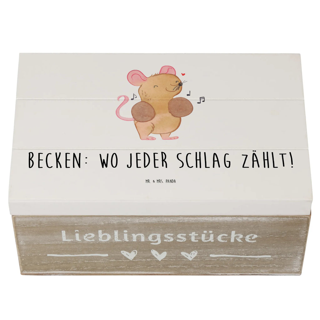 Holzkiste Becken Holzkiste, Kiste, Schatzkiste, Truhe, Schatulle, XXL, Erinnerungsbox, Erinnerungskiste, Dekokiste, Aufbewahrungsbox, Geschenkbox, Geschenkdose, Instrumente, Geschenke Musiker, Musikliebhaber