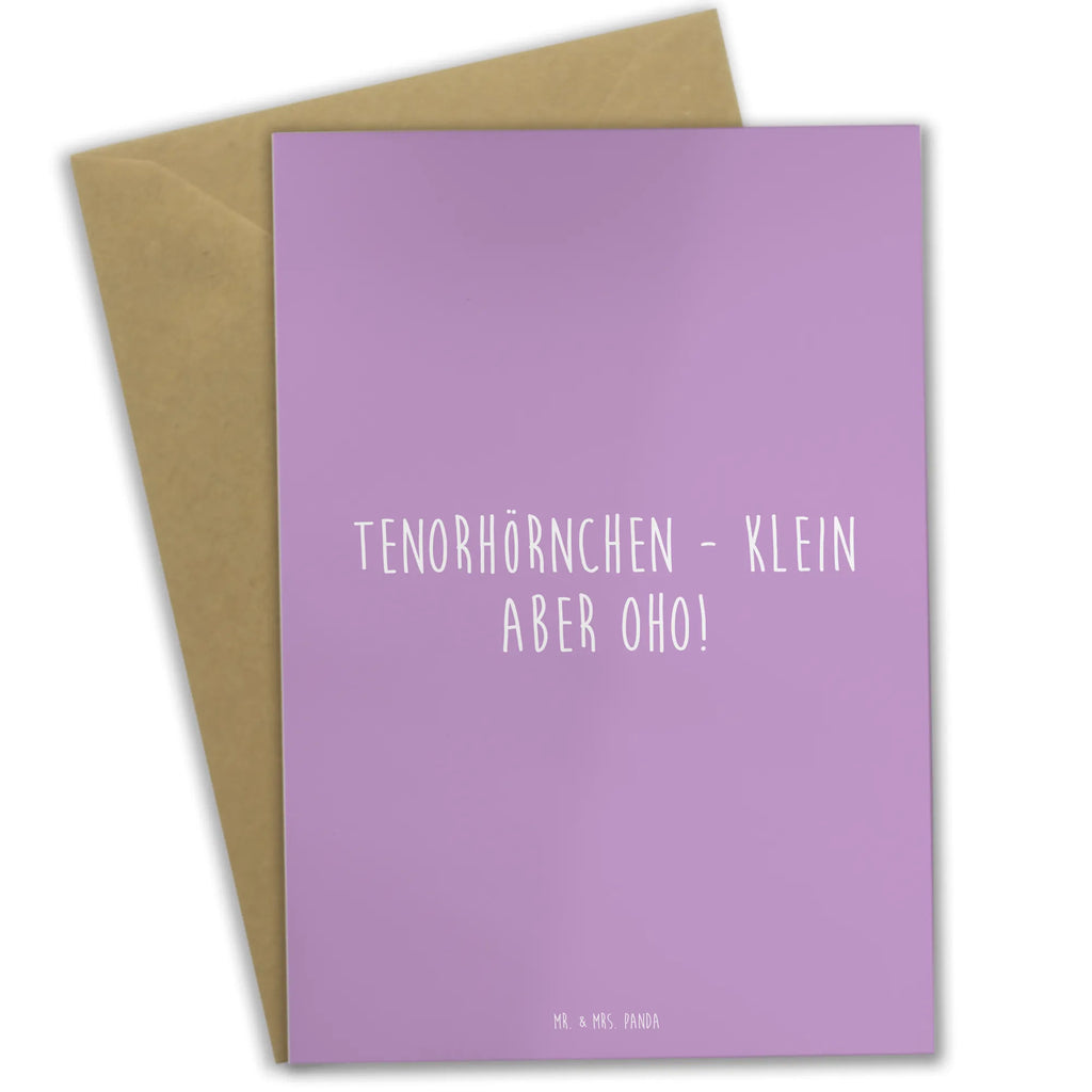 Grußkarte Tenorhörnchen Magie Grußkarte, Klappkarte, Einladungskarte, Glückwunschkarte, Hochzeitskarte, Geburtstagskarte, Karte, Ansichtskarten, Instrumente, Geschenke Musiker, Musikliebhaber