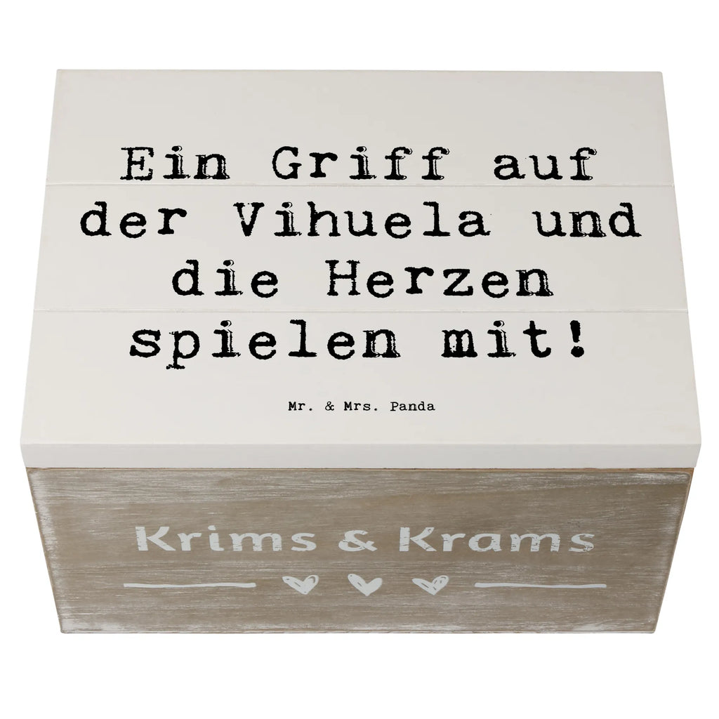 Holzkiste Spruch Vihuela Herzklang Holzkiste, Kiste, Schatzkiste, Truhe, Schatulle, XXL, Erinnerungsbox, Erinnerungskiste, Dekokiste, Aufbewahrungsbox, Geschenkbox, Geschenkdose, Instrumente, Geschenke Musiker, Musikliebhaber