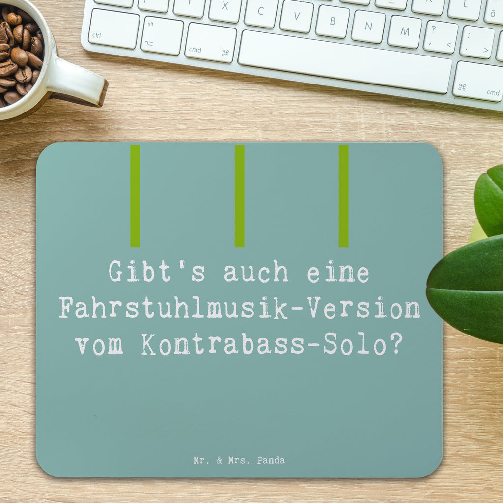 Mauspad Spruch Kontrabass Solo Mousepad, Computer zubehör, Büroausstattung, PC Zubehör, Arbeitszimmer, Mauspad, Einzigartiges Mauspad, Designer Mauspad, Mausunterlage, Mauspad Büro, Instrumente, Geschenke Musiker, Musikliebhaber