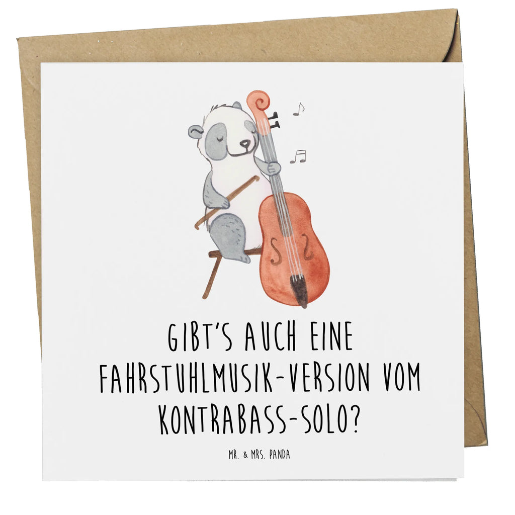 Deluxe Karte Kontrabass Solo Karte, Grußkarte, Klappkarte, Einladungskarte, Glückwunschkarte, Hochzeitskarte, Geburtstagskarte, Hochwertige Grußkarte, Hochwertige Klappkarte, Instrumente, Geschenke Musiker, Musikliebhaber