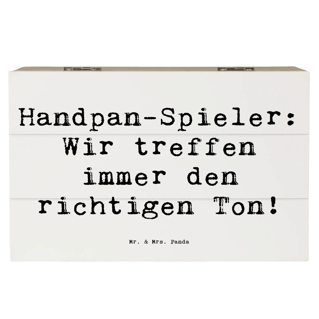 Holzkiste Spruch Handpan Spieler Holzkiste, Kiste, Schatzkiste, Truhe, Schatulle, XXL, Erinnerungsbox, Erinnerungskiste, Dekokiste, Aufbewahrungsbox, Geschenkbox, Geschenkdose, Instrumente, Geschenke Musiker, Musikliebhaber