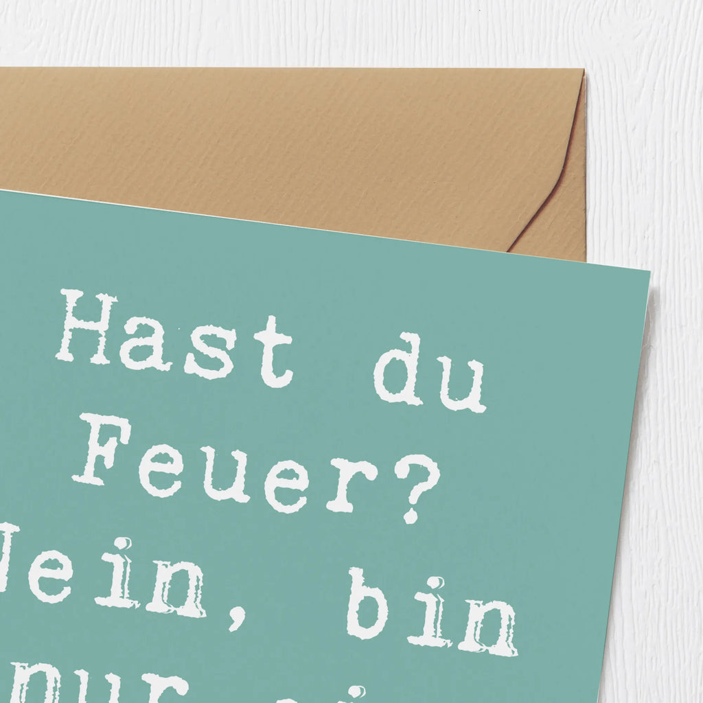 Deluxe Karte Spruch Widder Feuer Karte, Grußkarte, Klappkarte, Einladungskarte, Glückwunschkarte, Hochzeitskarte, Geburtstagskarte, Hochwertige Grußkarte, Hochwertige Klappkarte, Tierkreiszeichen, Sternzeichen, Horoskop, Astrologie, Aszendent