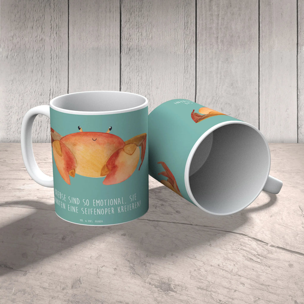 Tasse Emotionaler Krebs Tasse, Kaffeetasse, Teetasse, Becher, Kaffeebecher, Teebecher, Keramiktasse, Porzellantasse, Büro Tasse, Geschenk Tasse, Tasse Sprüche, Tasse Motive, Kaffeetassen, Tasse bedrucken, Designer Tasse, Cappuccino Tassen, Schöne Teetassen, Tierkreiszeichen, Sternzeichen, Horoskop, Astrologie, Aszendent