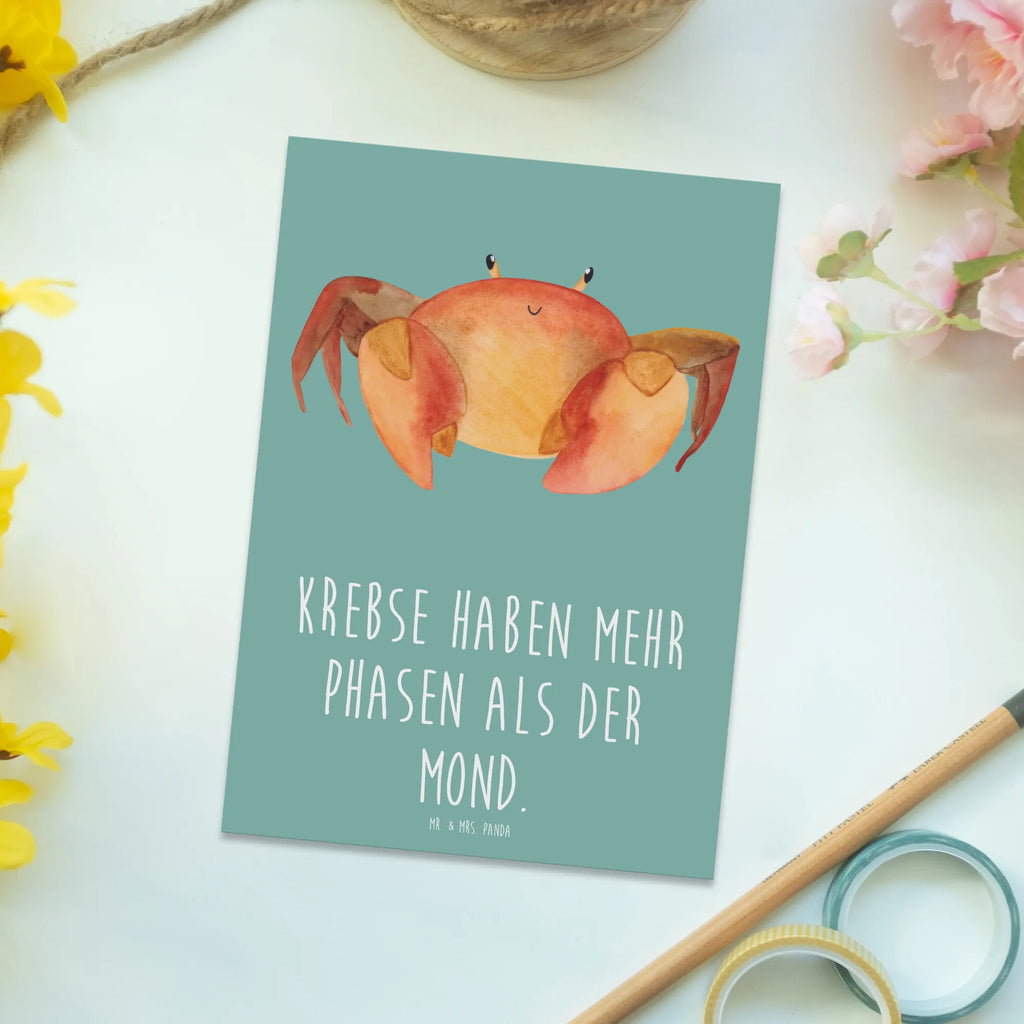 Postkarte Krebs Phasen Postkarte, Karte, Geschenkkarte, Grußkarte, Einladung, Ansichtskarte, Geburtstagskarte, Einladungskarte, Dankeskarte, Ansichtskarten, Einladung Geburtstag, Einladungskarten Geburtstag, Tierkreiszeichen, Sternzeichen, Horoskop, Astrologie, Aszendent