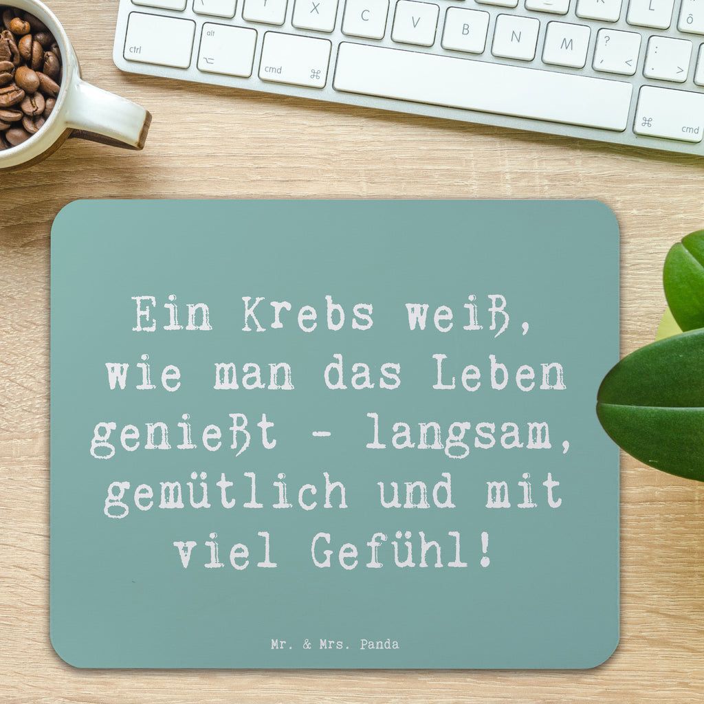 Mauspad Spruch Krebs Genießer Mousepad, Computer zubehör, Büroausstattung, PC Zubehör, Arbeitszimmer, Mauspad, Einzigartiges Mauspad, Designer Mauspad, Mausunterlage, Mauspad Büro, Tierkreiszeichen, Sternzeichen, Horoskop, Astrologie, Aszendent