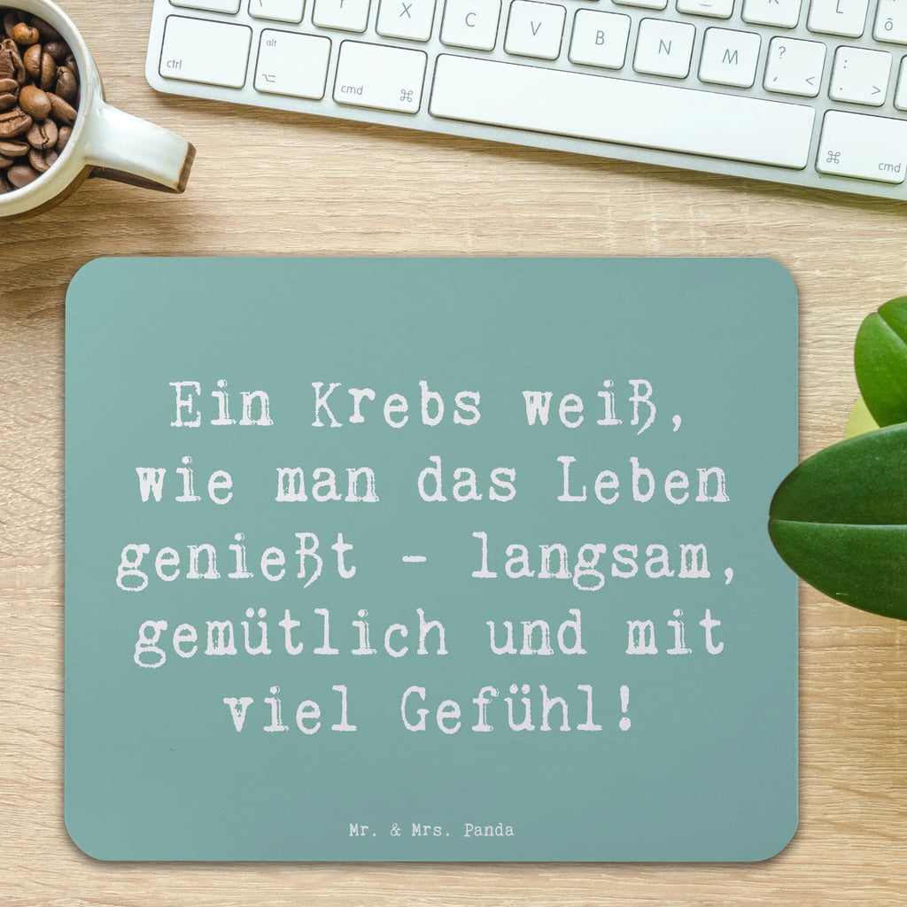 Mauspad Spruch Krebs Genießer Mousepad, Computer zubehör, Büroausstattung, PC Zubehör, Arbeitszimmer, Mauspad, Einzigartiges Mauspad, Designer Mauspad, Mausunterlage, Mauspad Büro, Tierkreiszeichen, Sternzeichen, Horoskop, Astrologie, Aszendent