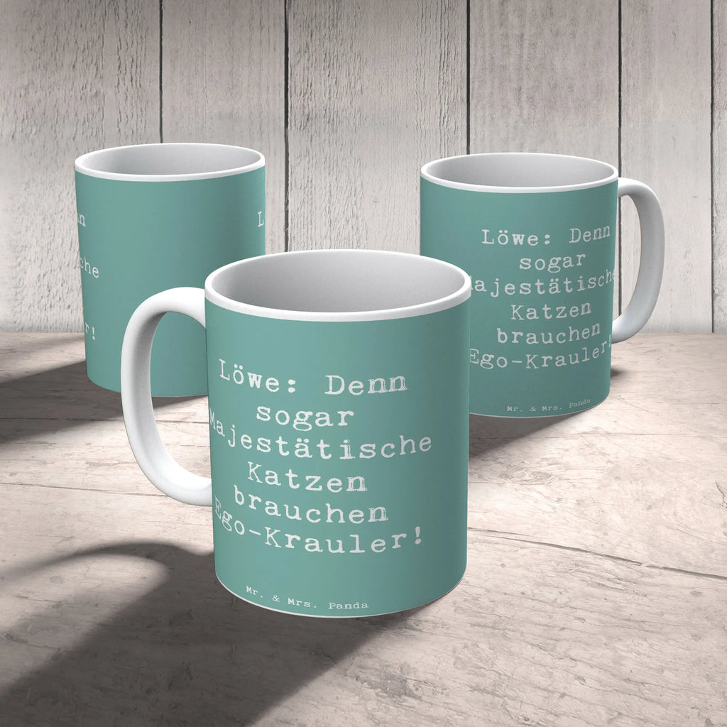 Tasse Spruch Majestätischer Löwe Tasse, Kaffeetasse, Teetasse, Becher, Kaffeebecher, Teebecher, Keramiktasse, Porzellantasse, Büro Tasse, Geschenk Tasse, Tasse Sprüche, Tasse Motive, Kaffeetassen, Tasse bedrucken, Designer Tasse, Cappuccino Tassen, Schöne Teetassen, Tierkreiszeichen, Sternzeichen, Horoskop, Astrologie, Aszendent