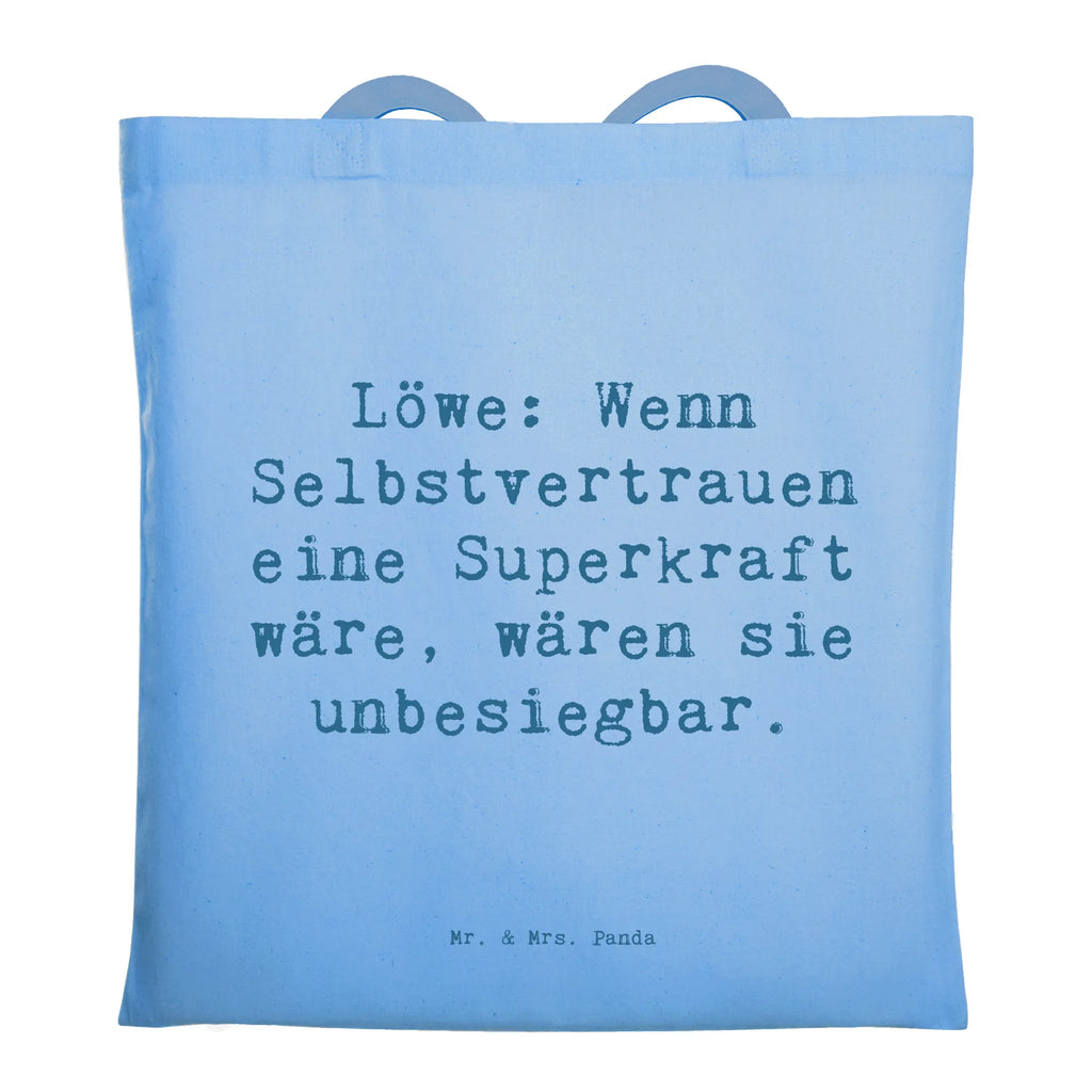 Tragetasche Spruch Löwe Superkraft Beuteltasche, Beutel, Einkaufstasche, Jutebeutel, Stoffbeutel, Tasche, Shopper, Umhängetasche, Strandtasche, Schultertasche, Stofftasche, Tragetasche, Badetasche, Jutetasche, Einkaufstüte, Laptoptasche, Tierkreiszeichen, Sternzeichen, Horoskop, Astrologie, Aszendent