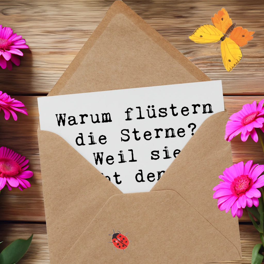 Deluxe Karte Spruch Sterne und Löwe Karte, Grußkarte, Klappkarte, Einladungskarte, Glückwunschkarte, Hochzeitskarte, Geburtstagskarte, Hochwertige Grußkarte, Hochwertige Klappkarte, Tierkreiszeichen, Sternzeichen, Horoskop, Astrologie, Aszendent