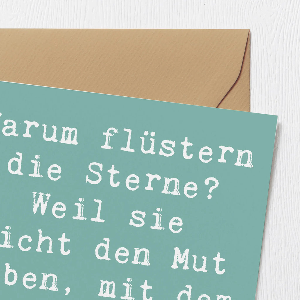 Deluxe Karte Spruch Sterne und Löwe Karte, Grußkarte, Klappkarte, Einladungskarte, Glückwunschkarte, Hochzeitskarte, Geburtstagskarte, Hochwertige Grußkarte, Hochwertige Klappkarte, Tierkreiszeichen, Sternzeichen, Horoskop, Astrologie, Aszendent