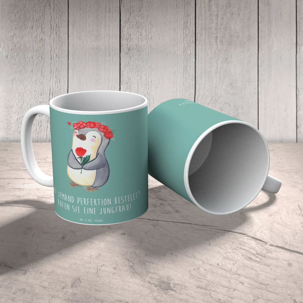 Tasse Jungfrau Perfektion Tasse, Kaffeetasse, Teetasse, Becher, Kaffeebecher, Teebecher, Keramiktasse, Porzellantasse, Büro Tasse, Geschenk Tasse, Tasse Sprüche, Tasse Motive, Kaffeetassen, Tasse bedrucken, Designer Tasse, Cappuccino Tassen, Schöne Teetassen, Tierkreiszeichen, Sternzeichen, Horoskop, Astrologie, Aszendent