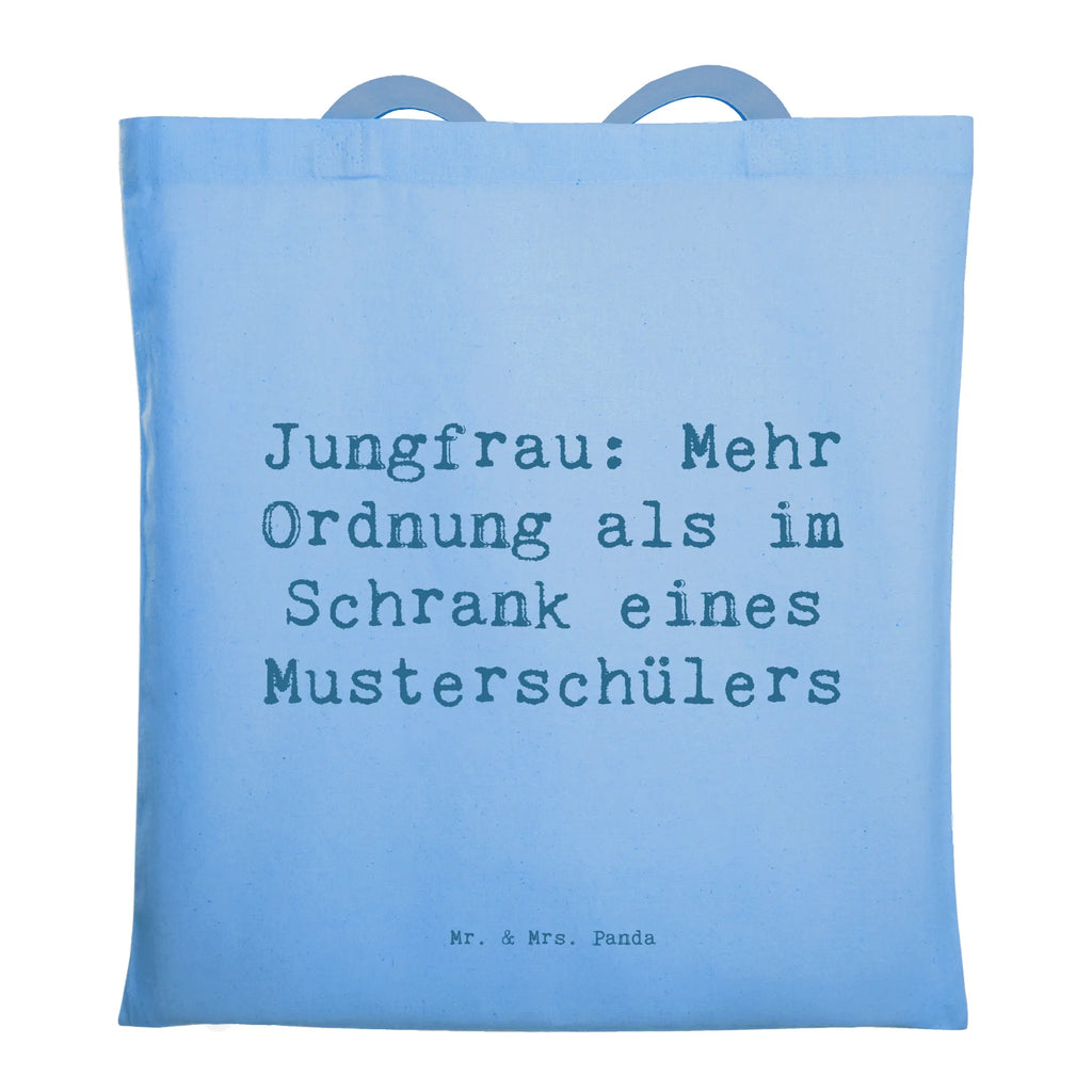 Tragetasche Spruch Jungfrau Ordnung Beuteltasche, Beutel, Einkaufstasche, Jutebeutel, Stoffbeutel, Tasche, Shopper, Umhängetasche, Strandtasche, Schultertasche, Stofftasche, Tragetasche, Badetasche, Jutetasche, Einkaufstüte, Laptoptasche, Tierkreiszeichen, Sternzeichen, Horoskop, Astrologie, Aszendent