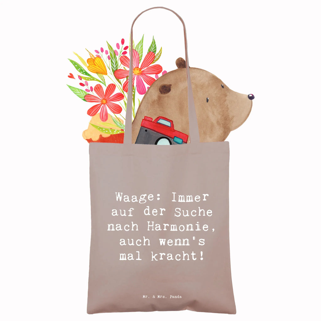 Tragetasche Spruch Waagen Harmonie Beuteltasche, Beutel, Einkaufstasche, Jutebeutel, Stoffbeutel, Tasche, Shopper, Umhängetasche, Strandtasche, Schultertasche, Stofftasche, Tragetasche, Badetasche, Jutetasche, Einkaufstüte, Laptoptasche, Tierkreiszeichen, Sternzeichen, Horoskop, Astrologie, Aszendent