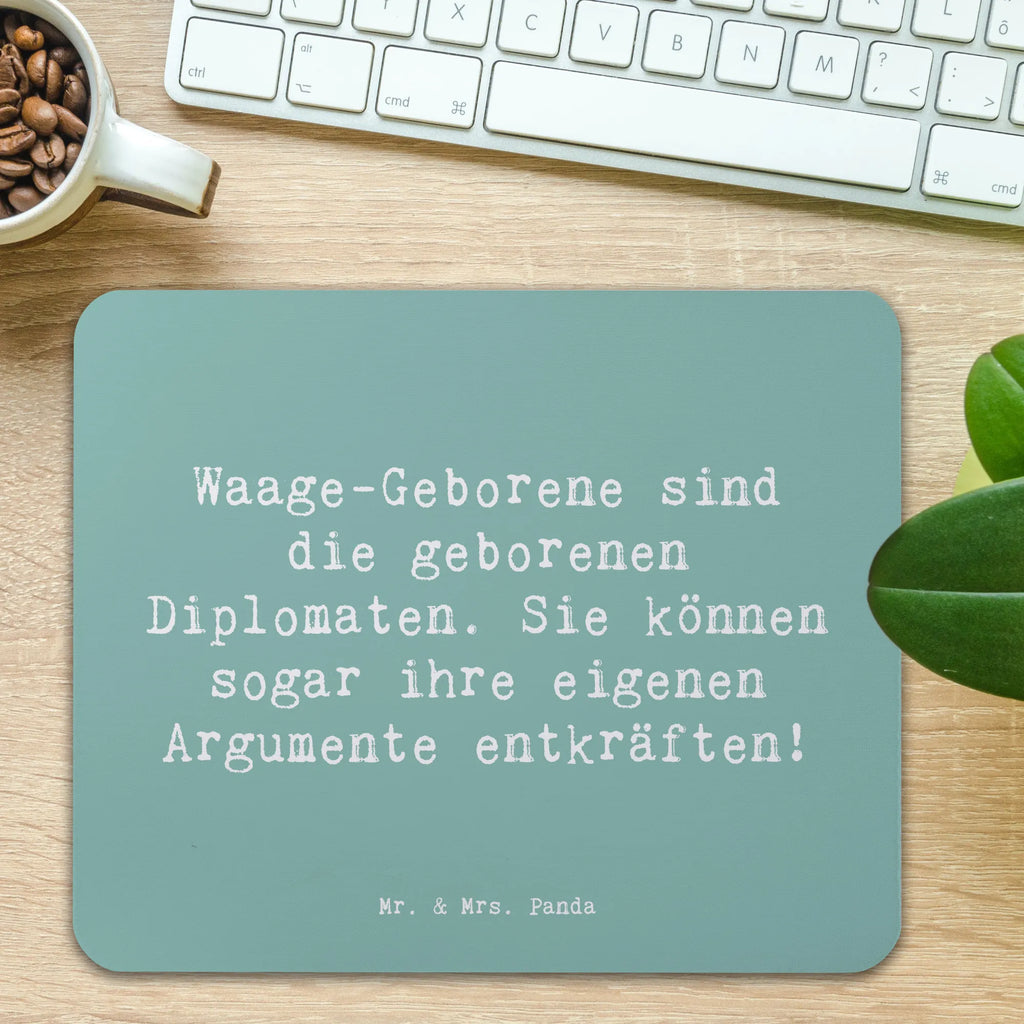 Mauspad Waage Diplomatie Mousepad, Computer zubehör, Büroausstattung, PC Zubehör, Arbeitszimmer, Mauspad, Einzigartiges Mauspad, Designer Mauspad, Mausunterlage, Mauspad Büro, Tierkreiszeichen, Sternzeichen, Horoskop, Astrologie, Aszendent