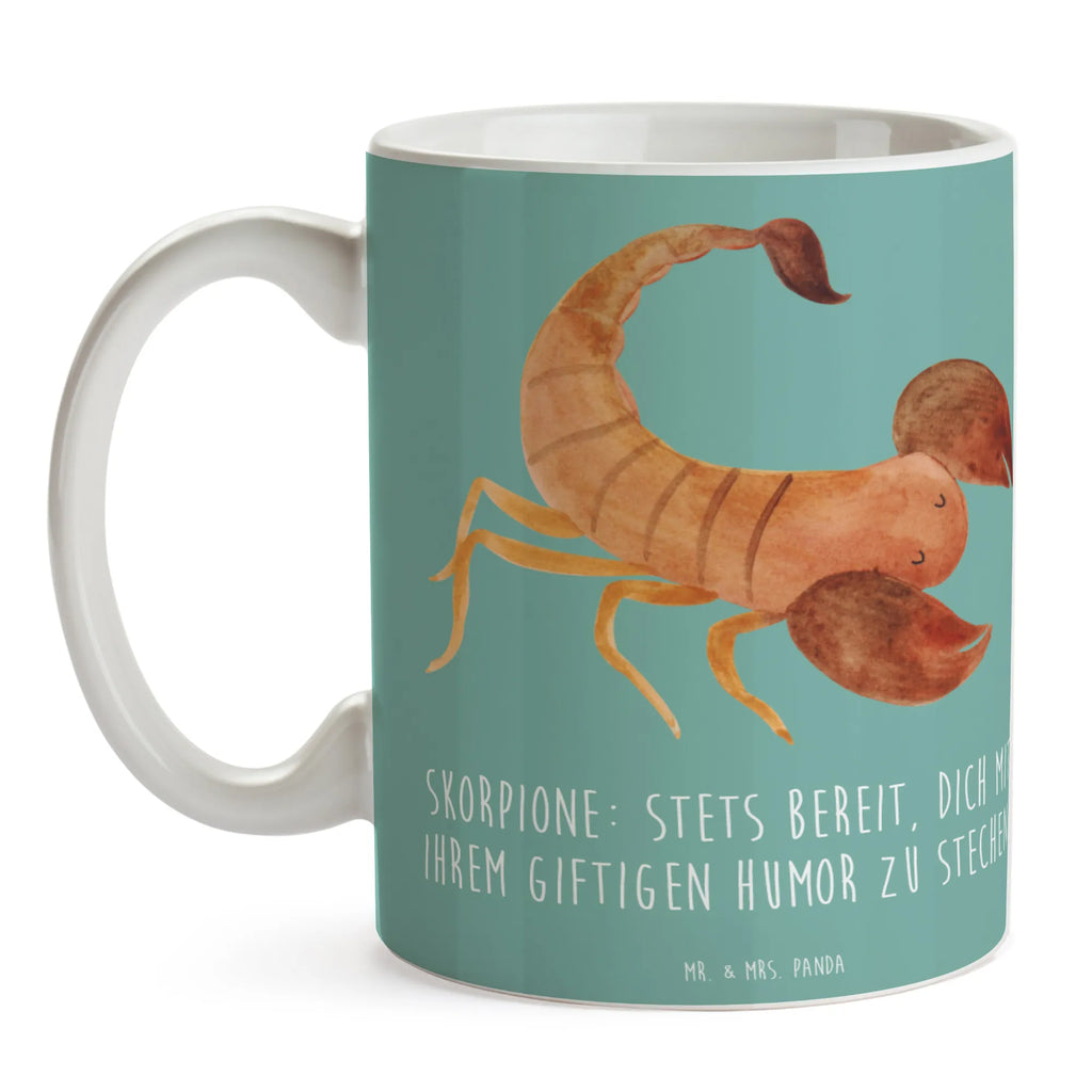 Tasse Skorpion Humor Tasse, Kaffeetasse, Teetasse, Becher, Kaffeebecher, Teebecher, Keramiktasse, Porzellantasse, Büro Tasse, Geschenk Tasse, Tasse Sprüche, Tasse Motive, Kaffeetassen, Tasse bedrucken, Designer Tasse, Cappuccino Tassen, Schöne Teetassen, Tierkreiszeichen, Sternzeichen, Horoskop, Astrologie, Aszendent