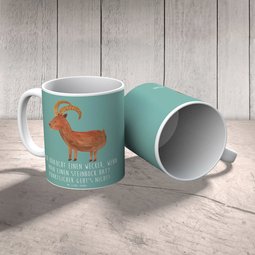 Tasse Steinbock Wecker Tasse, Kaffeetasse, Teetasse, Becher, Kaffeebecher, Teebecher, Keramiktasse, Porzellantasse, Büro Tasse, Geschenk Tasse, Tasse Sprüche, Tasse Motive, Kaffeetassen, Tasse bedrucken, Designer Tasse, Cappuccino Tassen, Schöne Teetassen, Tierkreiszeichen, Sternzeichen, Horoskop, Astrologie, Aszendent