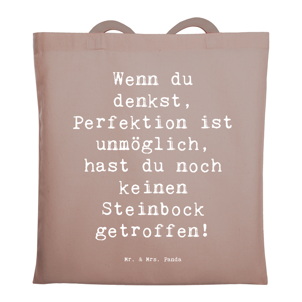 Tragetasche Spruch Steinbock Perfektion Beuteltasche, Beutel, Einkaufstasche, Jutebeutel, Stoffbeutel, Tasche, Shopper, Umhängetasche, Strandtasche, Schultertasche, Stofftasche, Tragetasche, Badetasche, Jutetasche, Einkaufstüte, Laptoptasche, Tierkreiszeichen, Sternzeichen, Horoskop, Astrologie, Aszendent