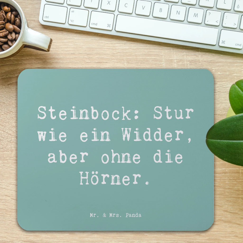 Mauspad Spruch Steinbock Entschlossen Mousepad, Computer zubehör, Büroausstattung, PC Zubehör, Arbeitszimmer, Mauspad, Einzigartiges Mauspad, Designer Mauspad, Mausunterlage, Mauspad Büro, Tierkreiszeichen, Sternzeichen, Horoskop, Astrologie, Aszendent