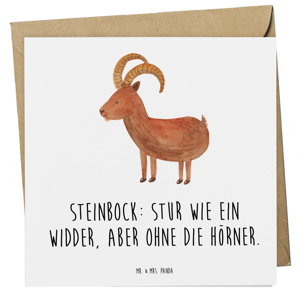 Deluxe Karte Steinbock Entschlossen Karte, Grußkarte, Klappkarte, Einladungskarte, Glückwunschkarte, Hochzeitskarte, Geburtstagskarte, Hochwertige Grußkarte, Hochwertige Klappkarte, Tierkreiszeichen, Sternzeichen, Horoskop, Astrologie, Aszendent