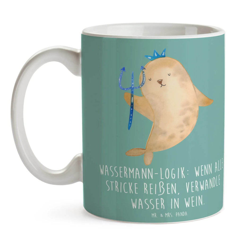 Tasse Wassermann Logik Tasse, Kaffeetasse, Teetasse, Becher, Kaffeebecher, Teebecher, Keramiktasse, Porzellantasse, Büro Tasse, Geschenk Tasse, Tasse Sprüche, Tasse Motive, Kaffeetassen, Tasse bedrucken, Designer Tasse, Cappuccino Tassen, Schöne Teetassen, Tierkreiszeichen, Sternzeichen, Horoskop, Astrologie, Aszendent