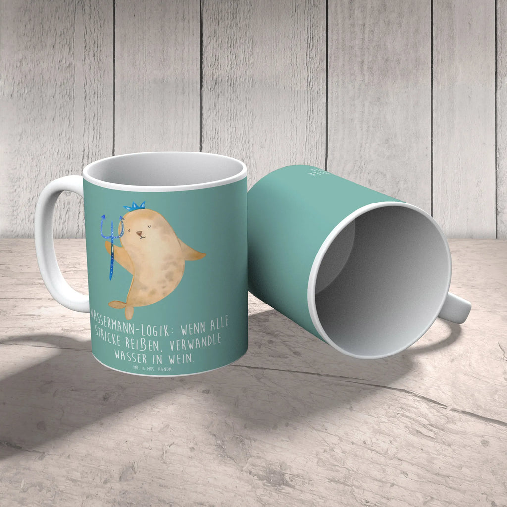 Tasse Wassermann Logik Tasse, Kaffeetasse, Teetasse, Becher, Kaffeebecher, Teebecher, Keramiktasse, Porzellantasse, Büro Tasse, Geschenk Tasse, Tasse Sprüche, Tasse Motive, Kaffeetassen, Tasse bedrucken, Designer Tasse, Cappuccino Tassen, Schöne Teetassen, Tierkreiszeichen, Sternzeichen, Horoskop, Astrologie, Aszendent