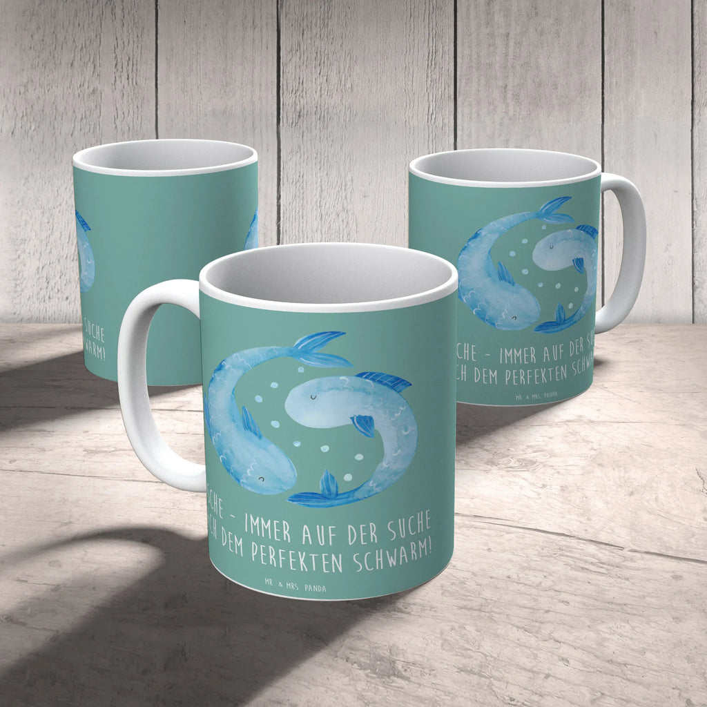 Tasse Fische Schwarm Tasse, Kaffeetasse, Teetasse, Becher, Kaffeebecher, Teebecher, Keramiktasse, Porzellantasse, Büro Tasse, Geschenk Tasse, Tasse Sprüche, Tasse Motive, Kaffeetassen, Tasse bedrucken, Designer Tasse, Cappuccino Tassen, Schöne Teetassen, Tierkreiszeichen, Sternzeichen, Horoskop, Astrologie, Aszendent