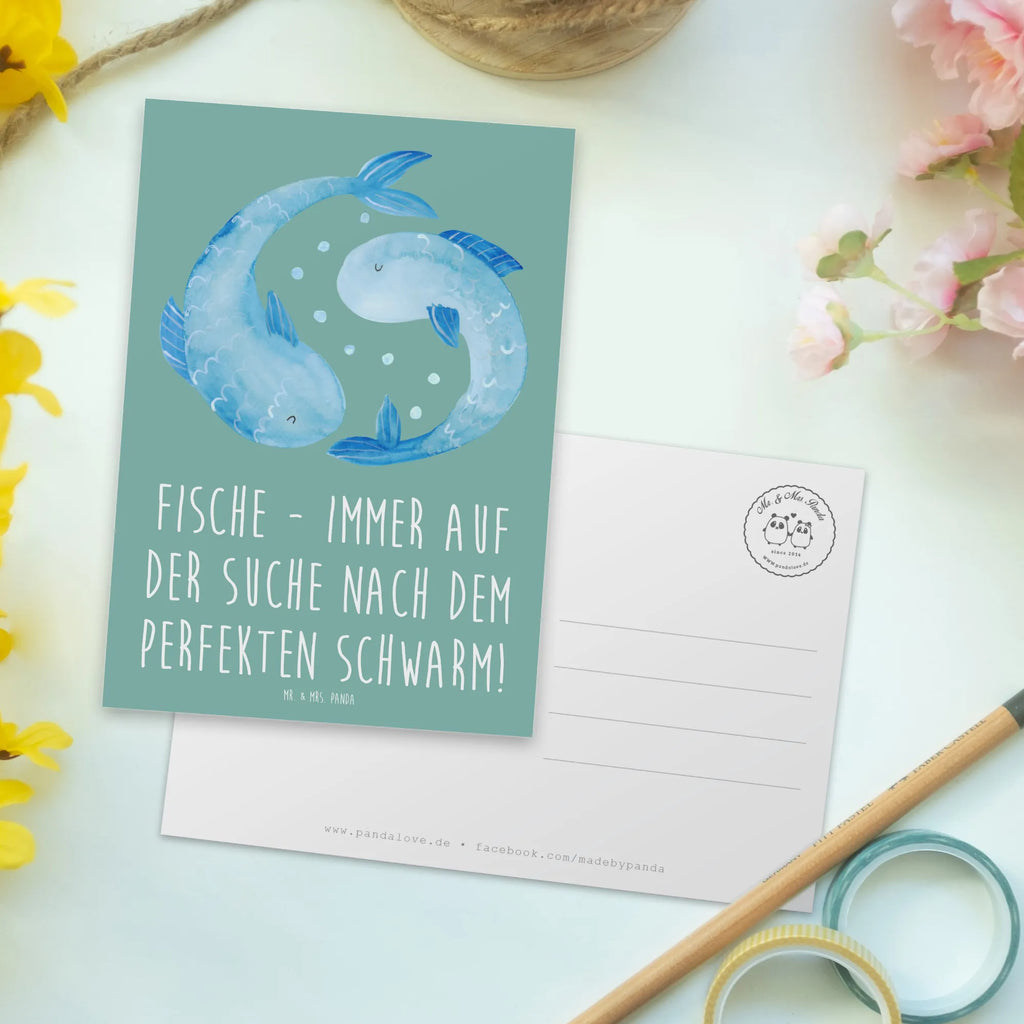 Postkarte Fische Schwarm Postkarte, Karte, Geschenkkarte, Grußkarte, Einladung, Ansichtskarte, Geburtstagskarte, Einladungskarte, Dankeskarte, Ansichtskarten, Einladung Geburtstag, Einladungskarten Geburtstag, Tierkreiszeichen, Sternzeichen, Horoskop, Astrologie, Aszendent